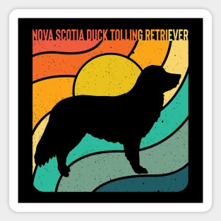 Rainbow Nova Scotia Duck Tolling Retriever Magnet